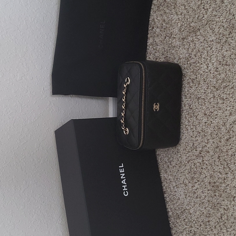 SOLD! NEW Chanel Vanity with Chain